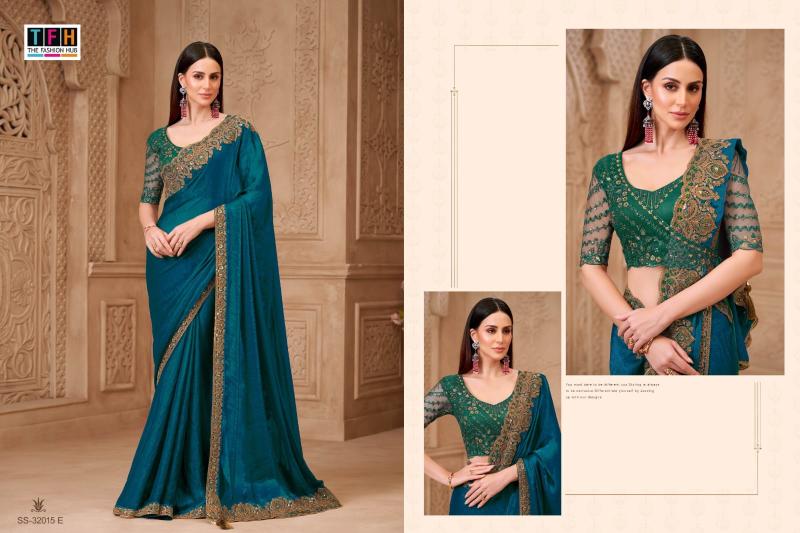 TFH 32015 colour surat factory saree